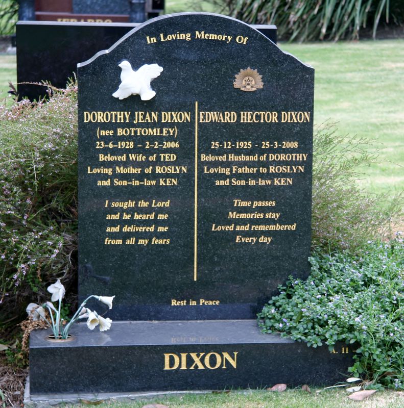 Headstone and Base Castagna Monuments Melbourne