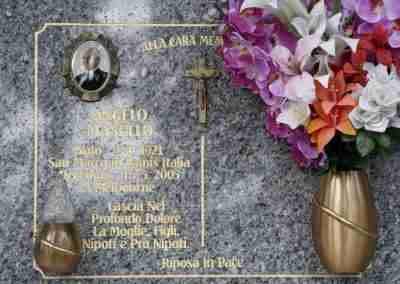 Gold Detail Marble Plaque