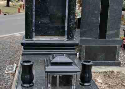 Tall tombstone design